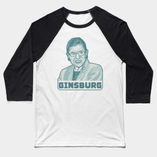 Ladies of the Supreme Court - Ruth Bader Ginsburg Baseball T-Shirt